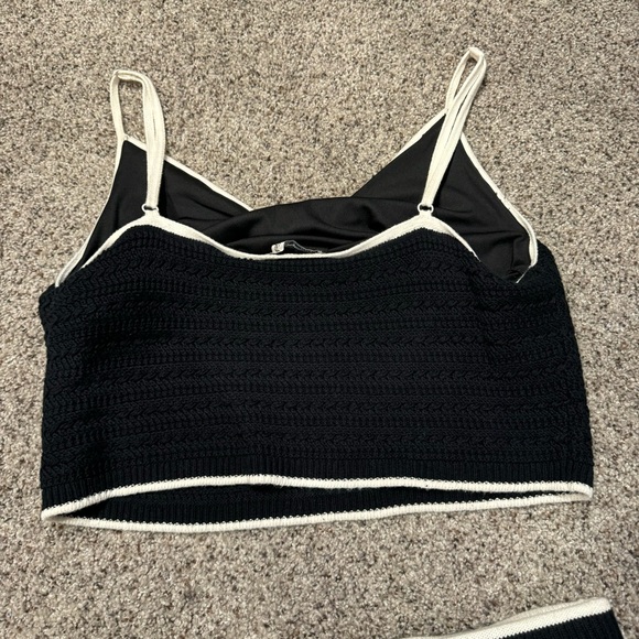 Abercrombie & Fitch Black and White Bodycon Set - Picture 3 of 7